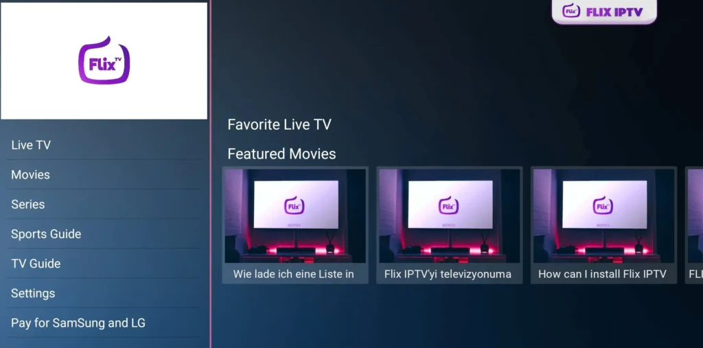 Flix IPTV Upload List