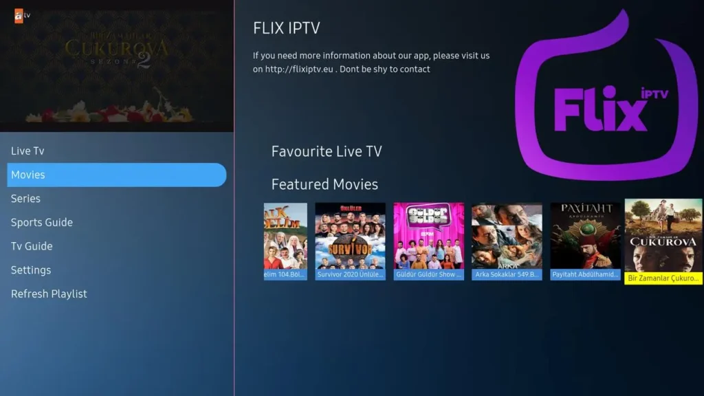 flix iptv ott